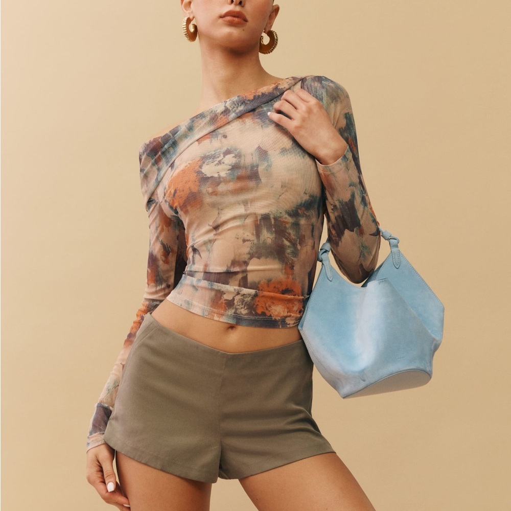 Reformation Elio knit top